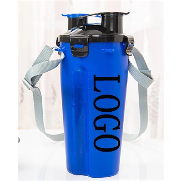 Pet Water And Food Dual-purpose Cup With Custom Logo