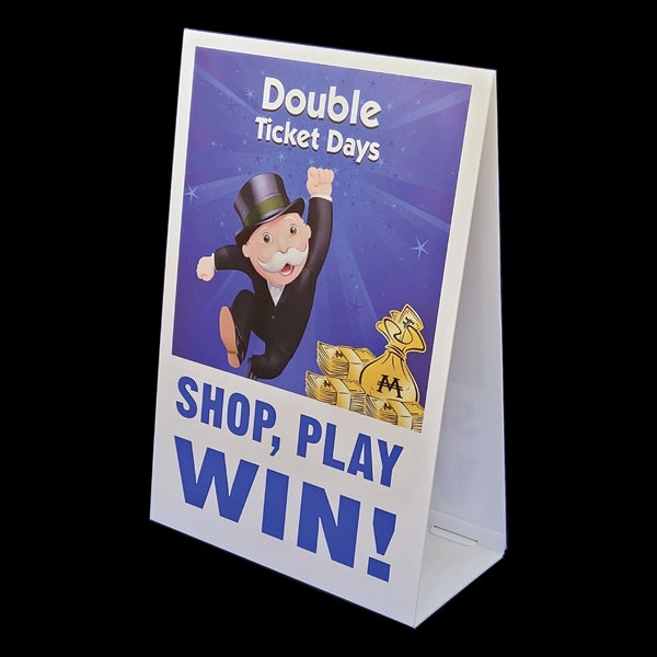 E-Z (Corrugated Plastic A Frame) Sign