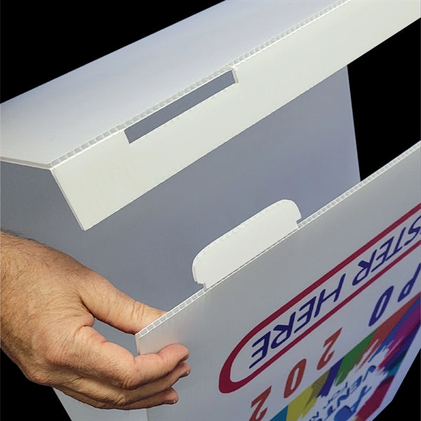 E-Z (Corrugated Plastic A Frame) Sign