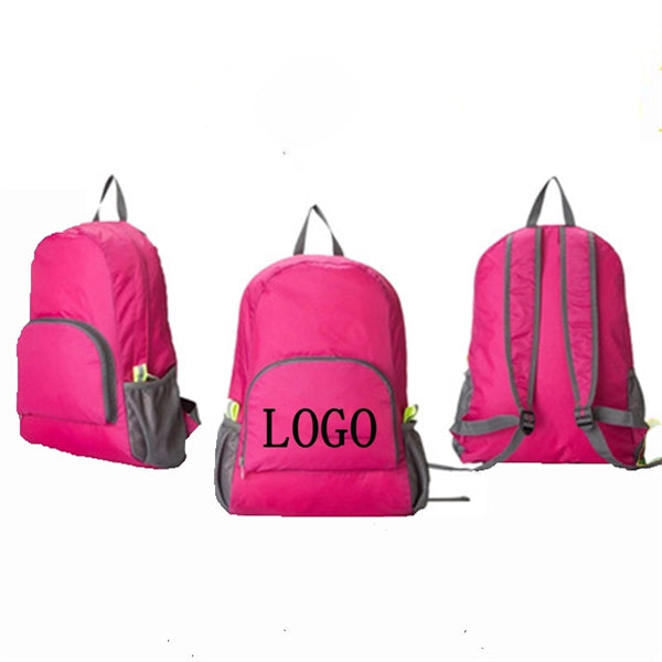 Foldable Hand-Carried Backpack With Custom Logo