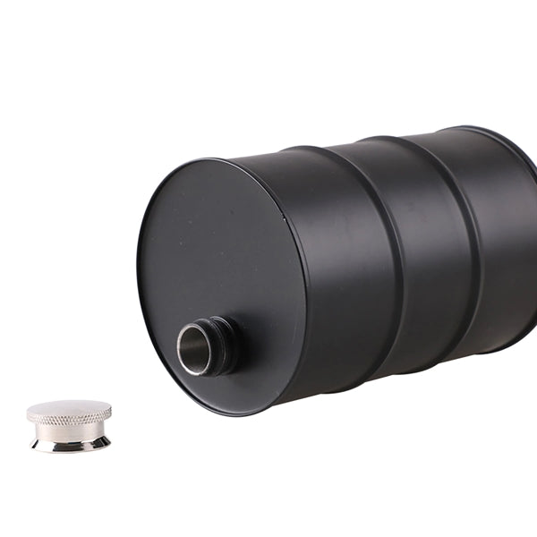 Oil Drum Shape Hip Flask