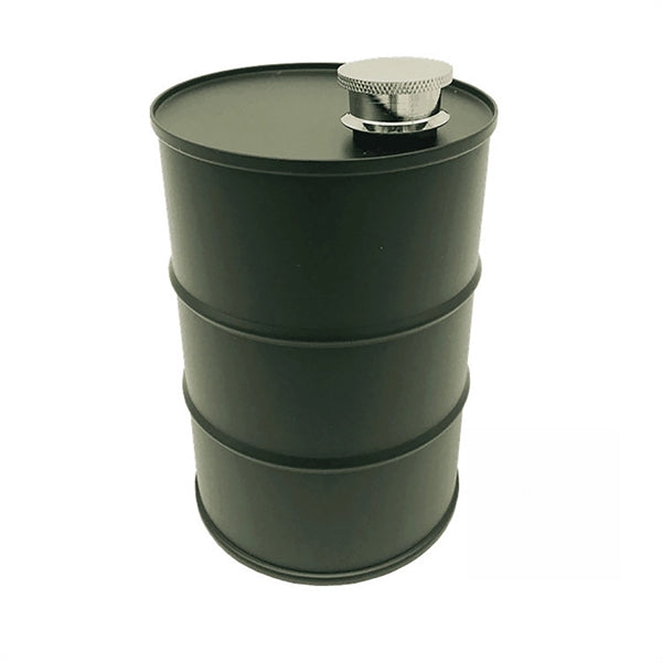 Oil Drum Shape Hip Flask