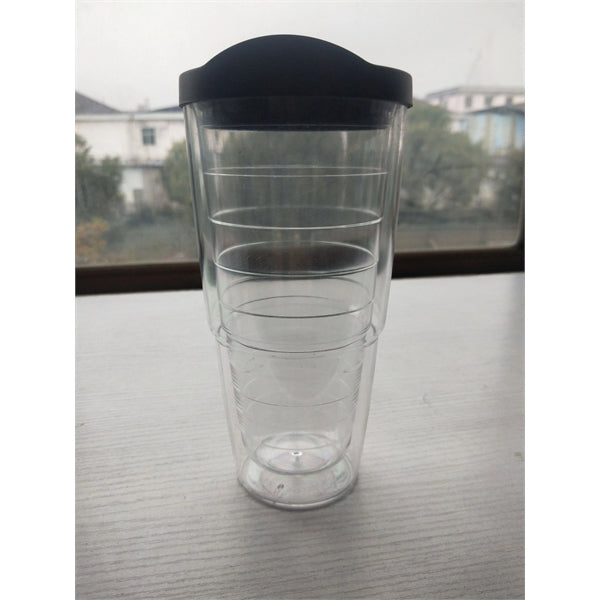 Dual Wall Travel Tumbler with Straw- 25 oz