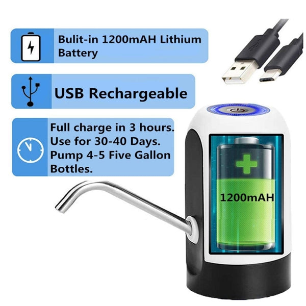 Mini USB Automatic Bottle Drinking Portable