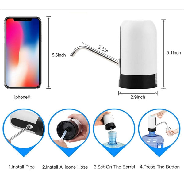 Mini USB Automatic Bottle Drinking Portable