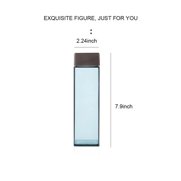 Plastic Cup Square Portable 16oz