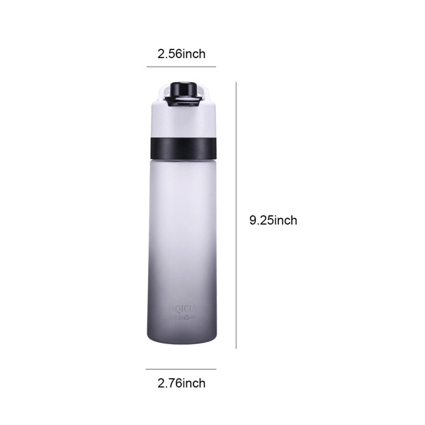 Gradient Spray Frosted Bottle 22oz