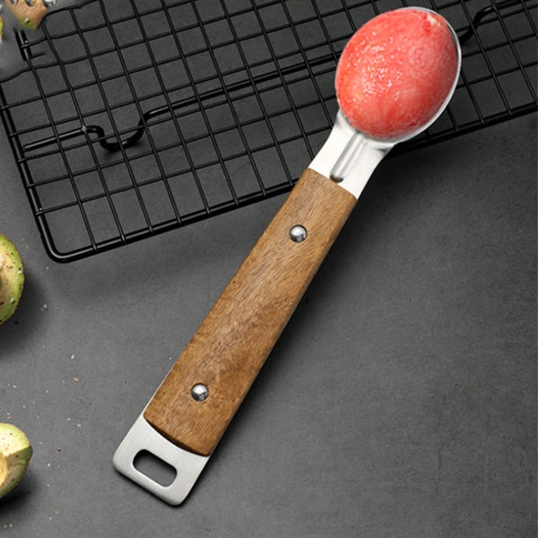 Wooden Handle Ice Cream Scoop