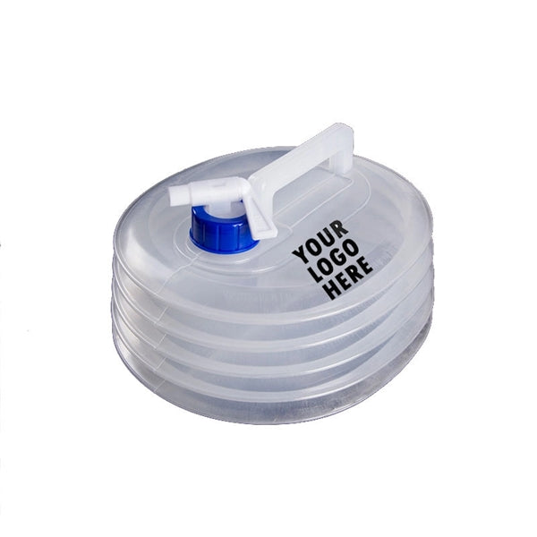Telescopic folding portable PE bucket kettle 3L ,100 oz