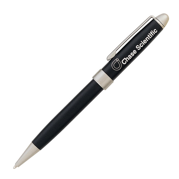 Norman-I Twist Action Pens with Silver Accents