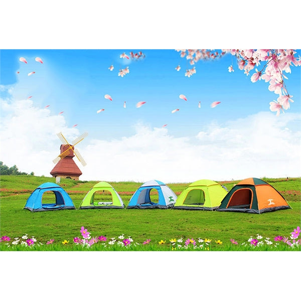Waterproof Easy set up 3 Person Windproof Camping Tent