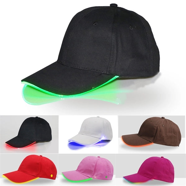 LED hat lighting party baseball cap