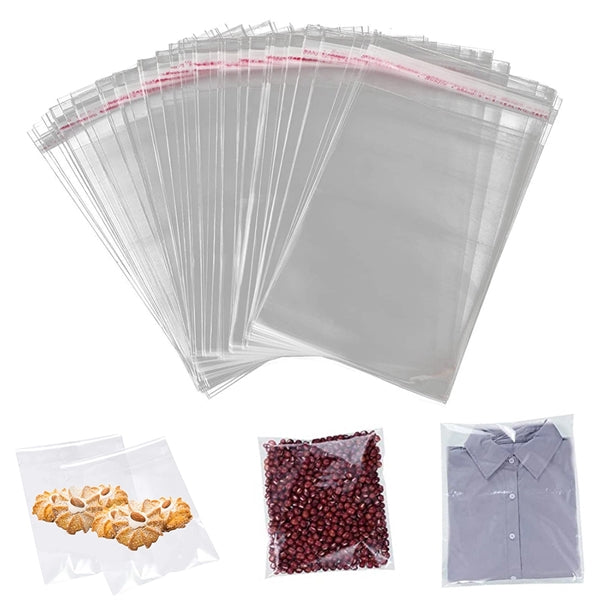 Clear Self Sealing Plastic Bag