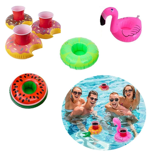 Inflatable Pool Drink Holders Floating