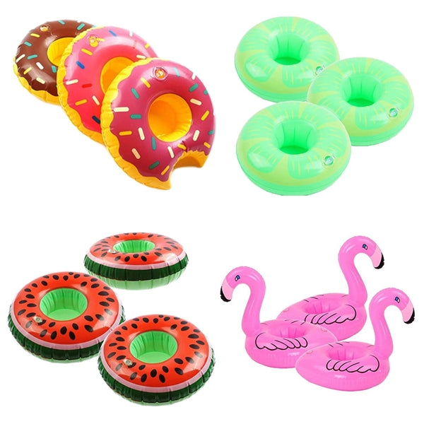 Inflatable Pool Drink Holders Floating