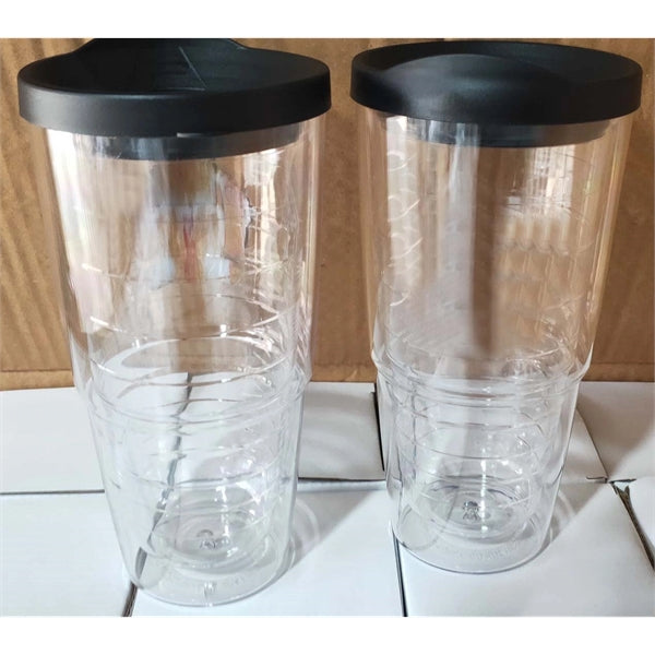 Dual Wall Travel Tumbler with Straw- 25 oz