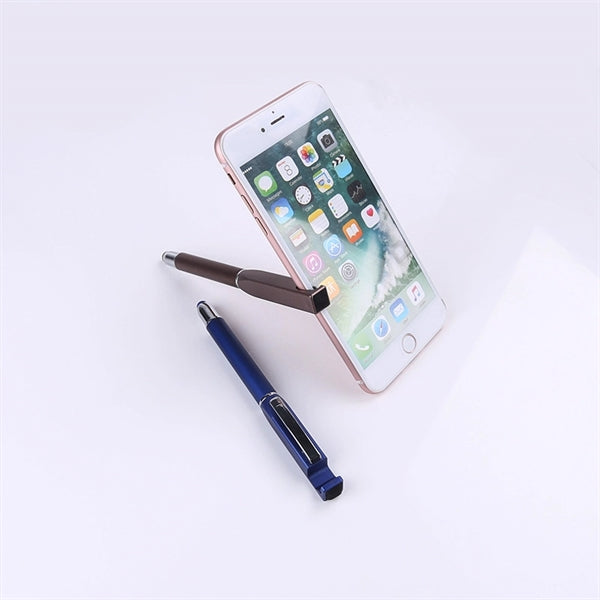 3 in 1 Phone Holder + Capacitive Stylus + Ballpoint Pens