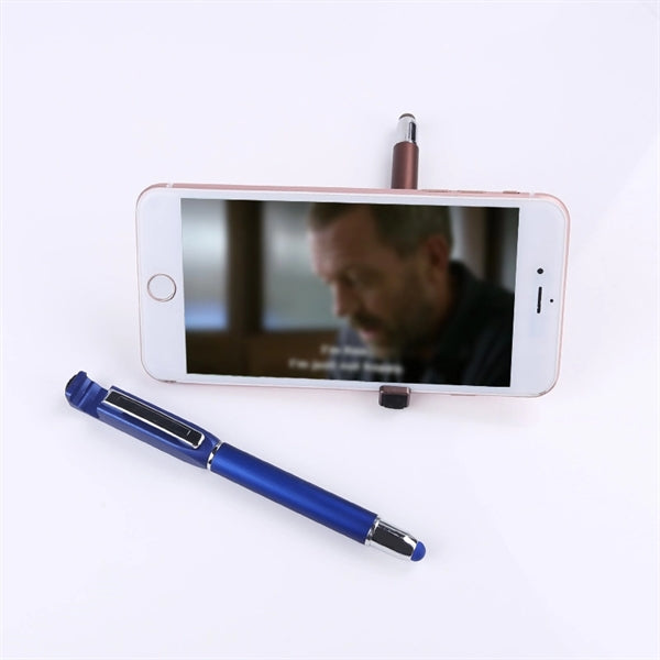 3 in 1 Phone Holder + Capacitive Stylus + Ballpoint Pens
