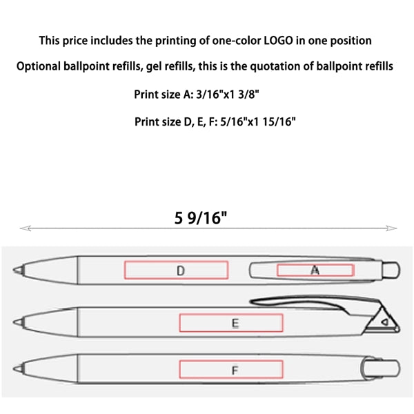 Sleek Write Rubberized Pen