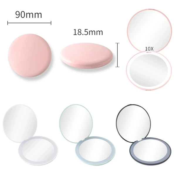 Compact Makeup Mirror With Led Light