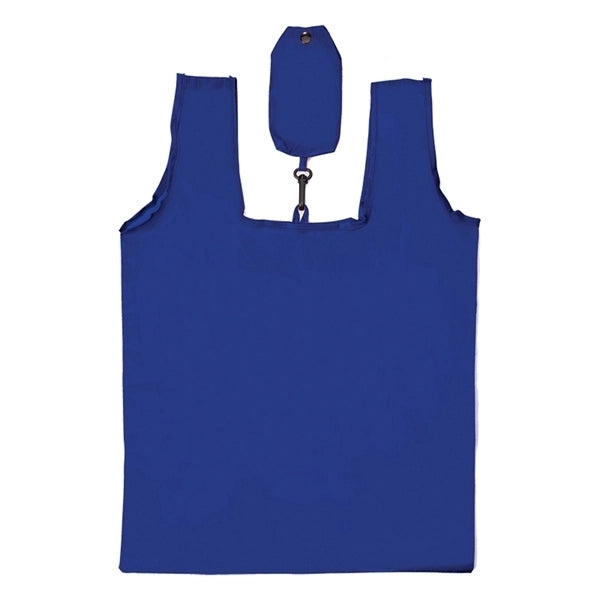 Large Resuable Polyester Folding Grocery Tote Bag