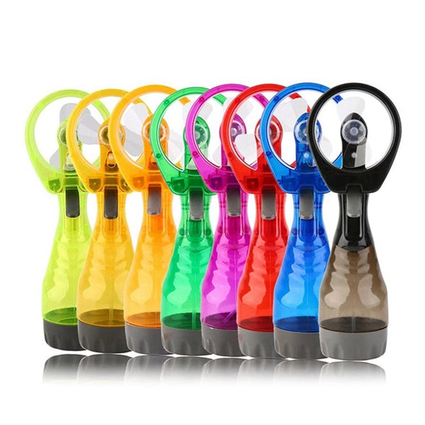 Hand Held Water Spray Cooling Fan