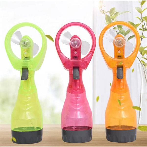 Hand Held Water Spray Cooling Fan