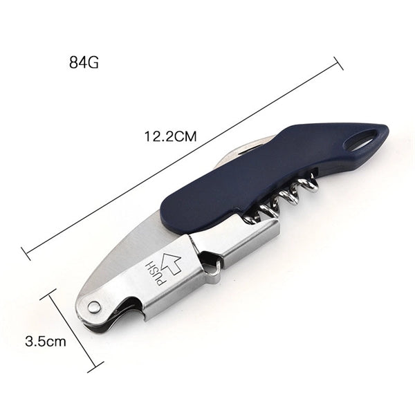Waiter's Corkscrew Wine Bottle Opener