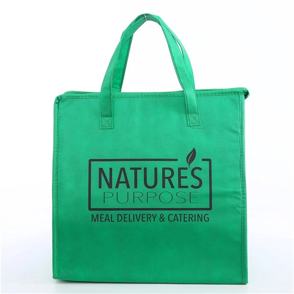 Zipper Insulated Lunch Bag