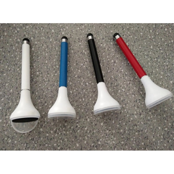 Soft Touch Stylus & Screen Cleaner Ball Point Pens
