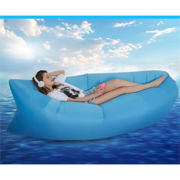 Folding Inflatable Air Sofa,Lounger Sofa Sleeping Bag