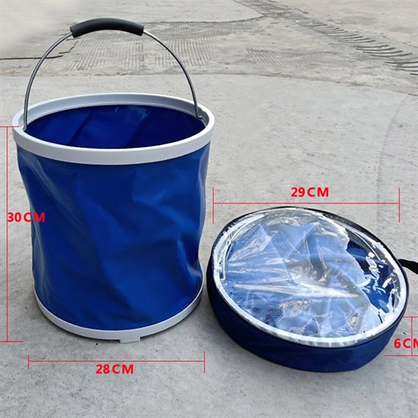 1000D Oxford Cloth 20L Collapsible Camping Cleaning Pail