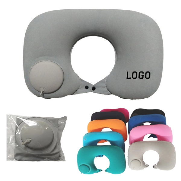 Air Pump Travel Neck Pillow