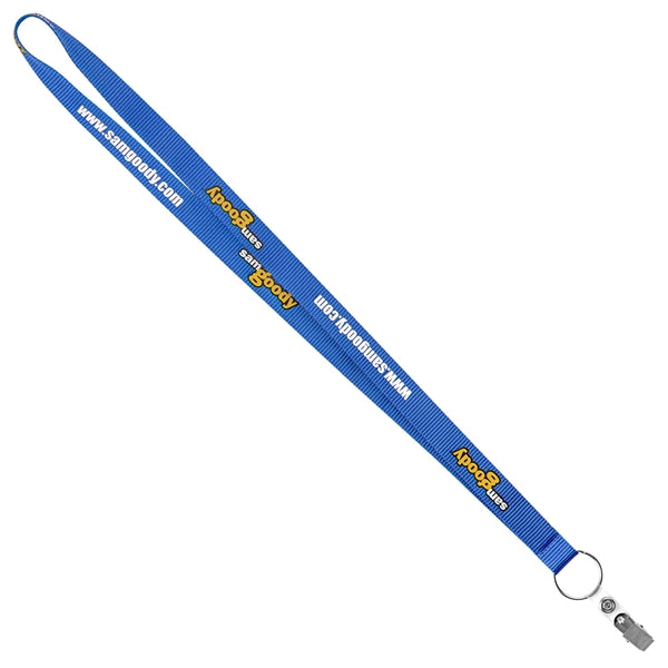 3/4" Recycled Screen Printed Lanyard