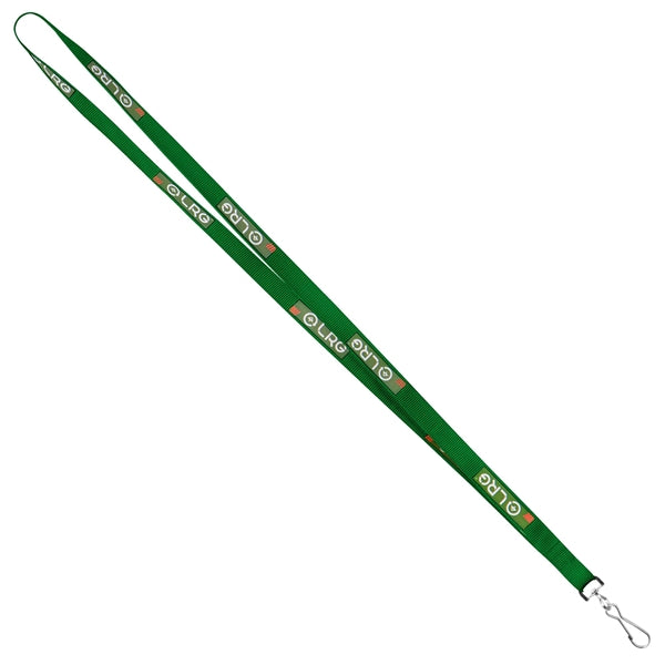 1/2" Recycled Screen Printed Lanyard