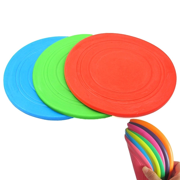 Pet Training Silicone Flyer Disc