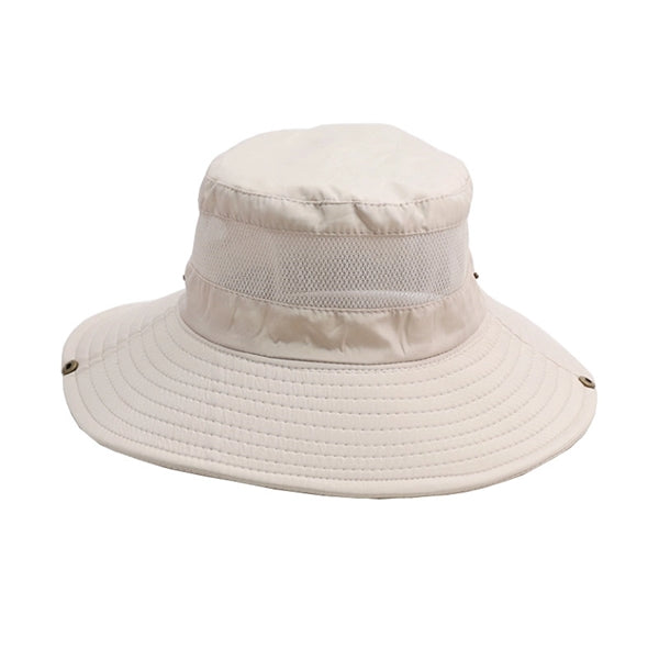 Sun Protection Wide Brim Bucket Fishman Hat
