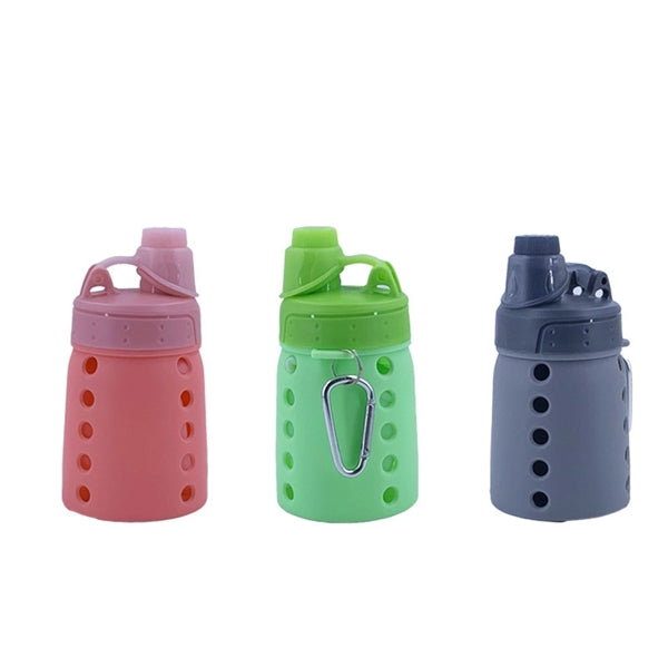 Collapsible Silicone Water Bottle 17 oz