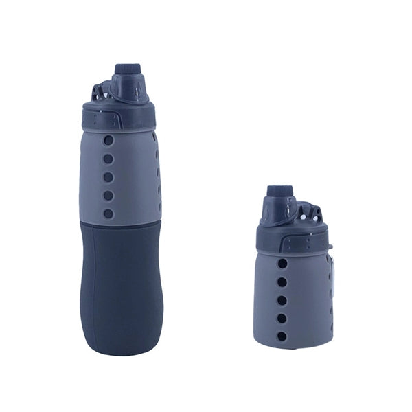 Collapsible Silicone Water Bottle 17 oz