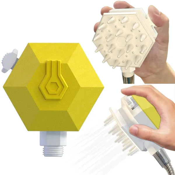 Pet Shower Head Bathing Brush