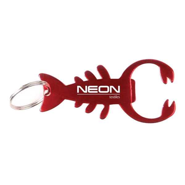Bottle Opener Lobster Keychain