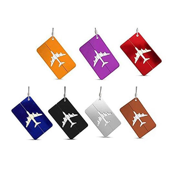 Aluminium Alloy Air Plane Luggage Tag