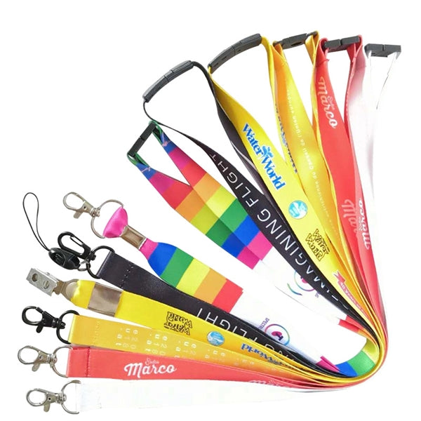 Full Color Polyester Lanyards 5/8"