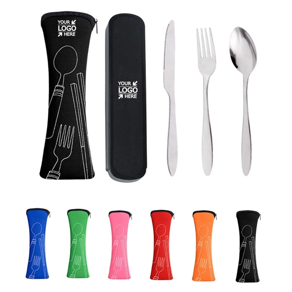 Fork Knife Spoon Cutlery Travel Set