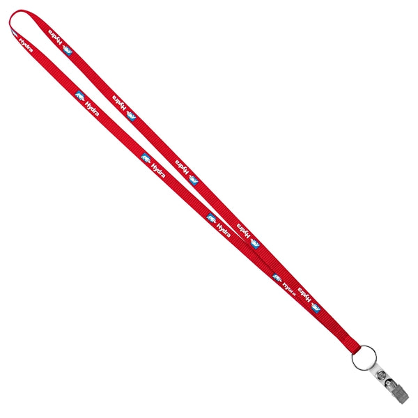 3/8" Recycled Screen Printed Lanyard