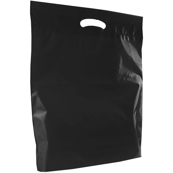15" x 18" x 3" Large Eco-Friendly Die Cut Plastic Bag