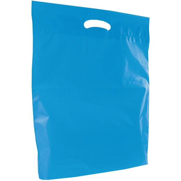15" x 18" x 3" Large Eco-Friendly Die Cut Plastic Bag