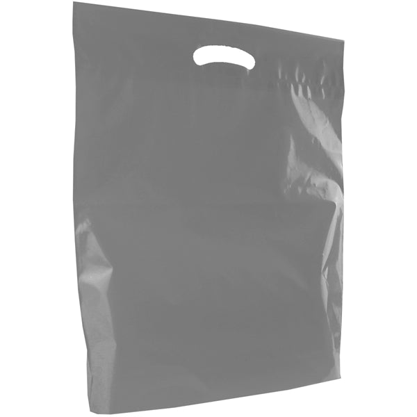 15" x 18" x 3" Large Eco-Friendly Die Cut Plastic Bag