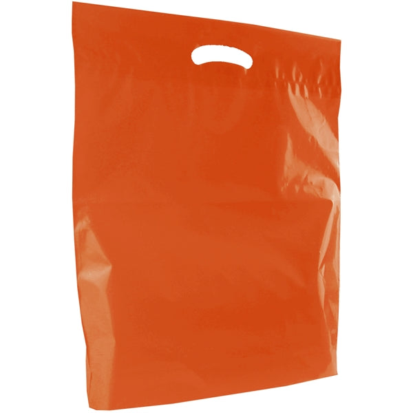 15" x 18" x 3" Large Eco-Friendly Die Cut Plastic Bag