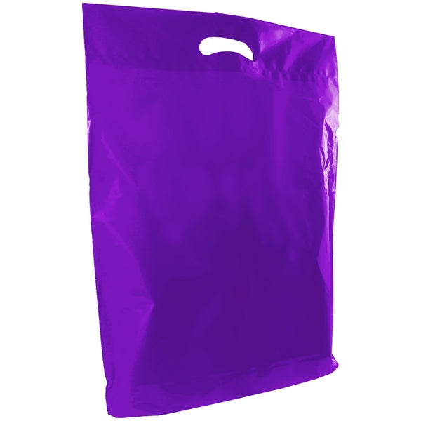 19" x 15" x 3" Large Die Cut Plastic Bag